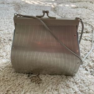 Wendy Stevens stainless steel purse